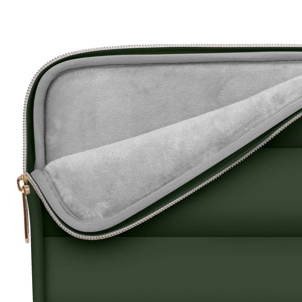 Tech-Protect Puffy obal na notebook 13-14'', tmavozelený