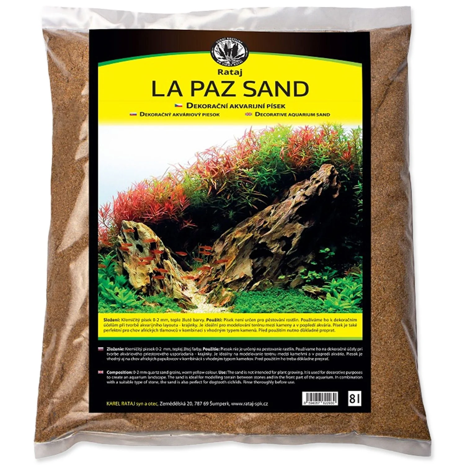 Dekoračný piesok La paz sand 8l 8l