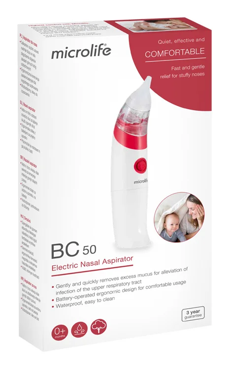 MICROLIFE odsávačka hlienov BC50 1×1 ks, odsávačka hlienov