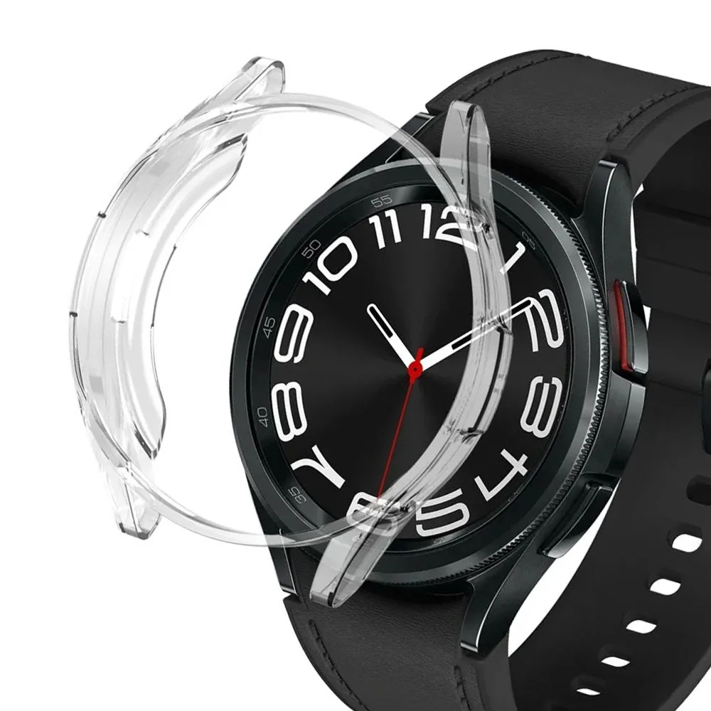 Tech-Protect Defense puzdro na Samsung Galaxy Watch 6 Classic 47mm, priesvitné iesvitné