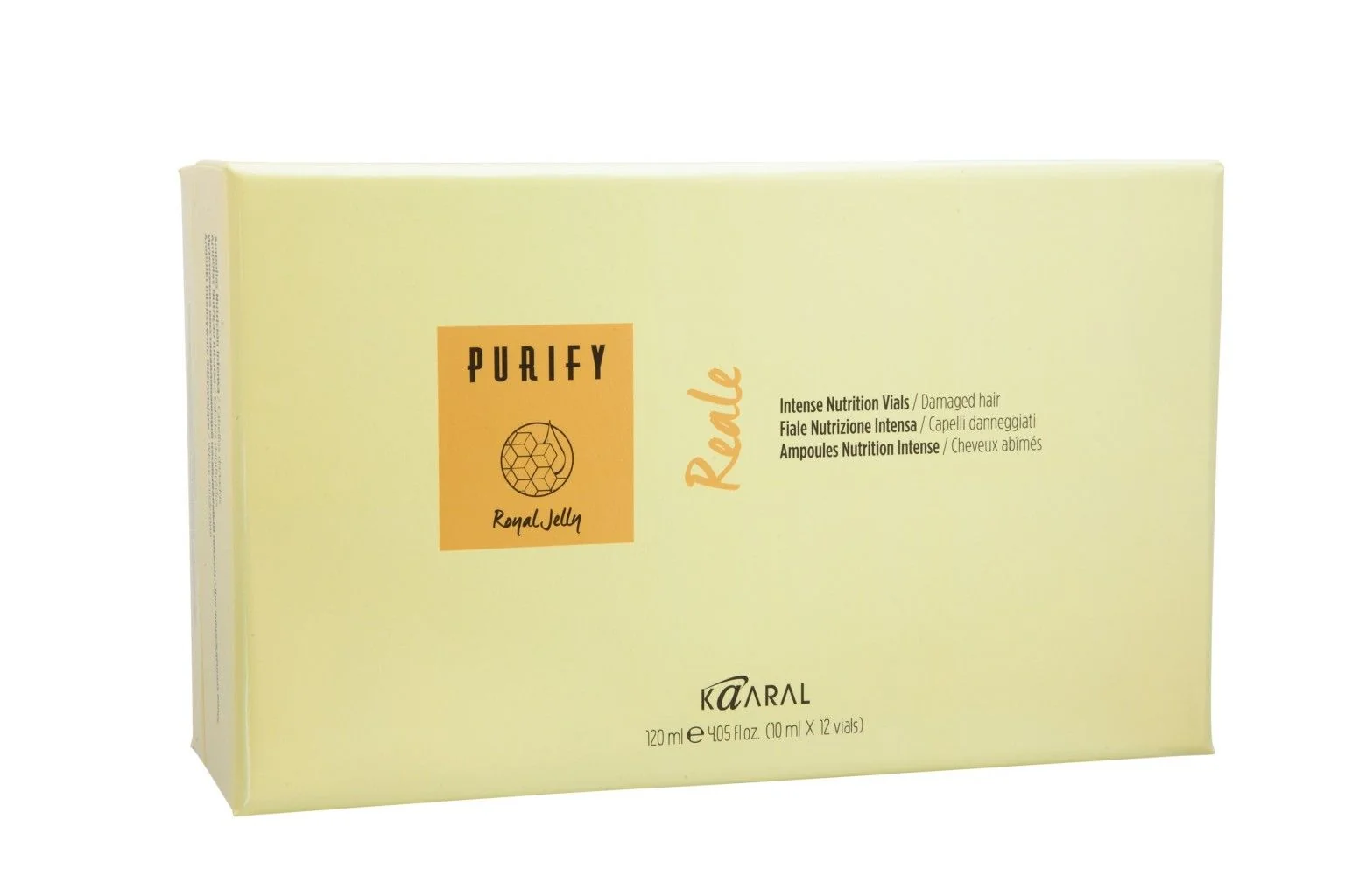 Kaaral Intense Nutrition Vials Amp Inten 12×10 ml, ampulky na regeneráciu vlasov