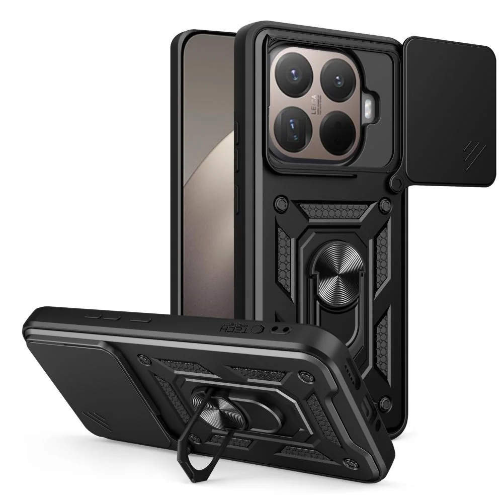 Tech-Protect Camshield kryt na Xiaomi 15T Pro, čierny