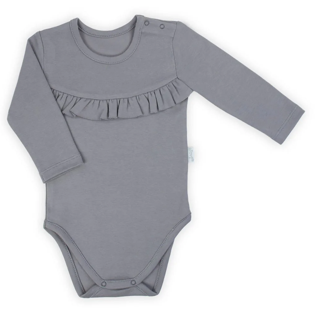 Dojčenské bavlnené body s bočným zapínaním Nicol Dinosaur, vel. 62 (3-6m) 