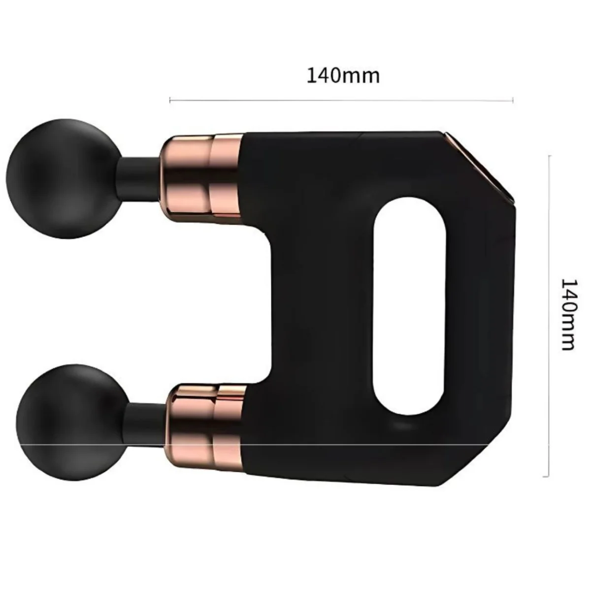Ručná masážna príštoľ DoubleD - Uvoľnenie svalstva