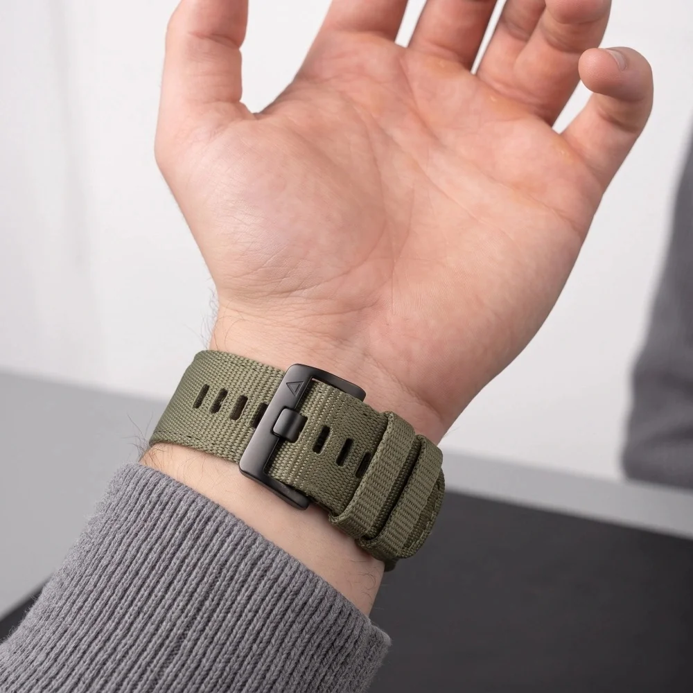 Tech-Protect Nylon Classic remienok QuickFit 22mm, military