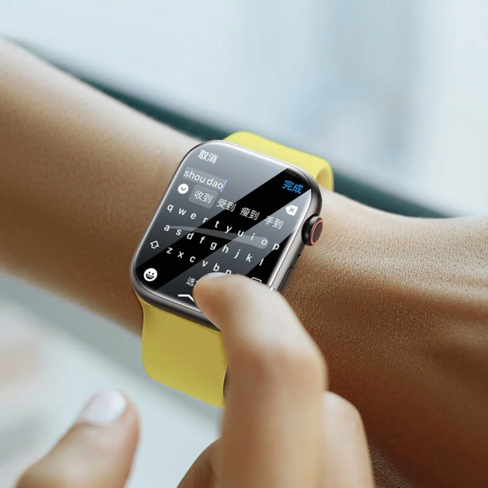 Baseus NanoCrystal 2x ochranná fólia na Apple Watch 4/5/6/SE/SE 2 44mm