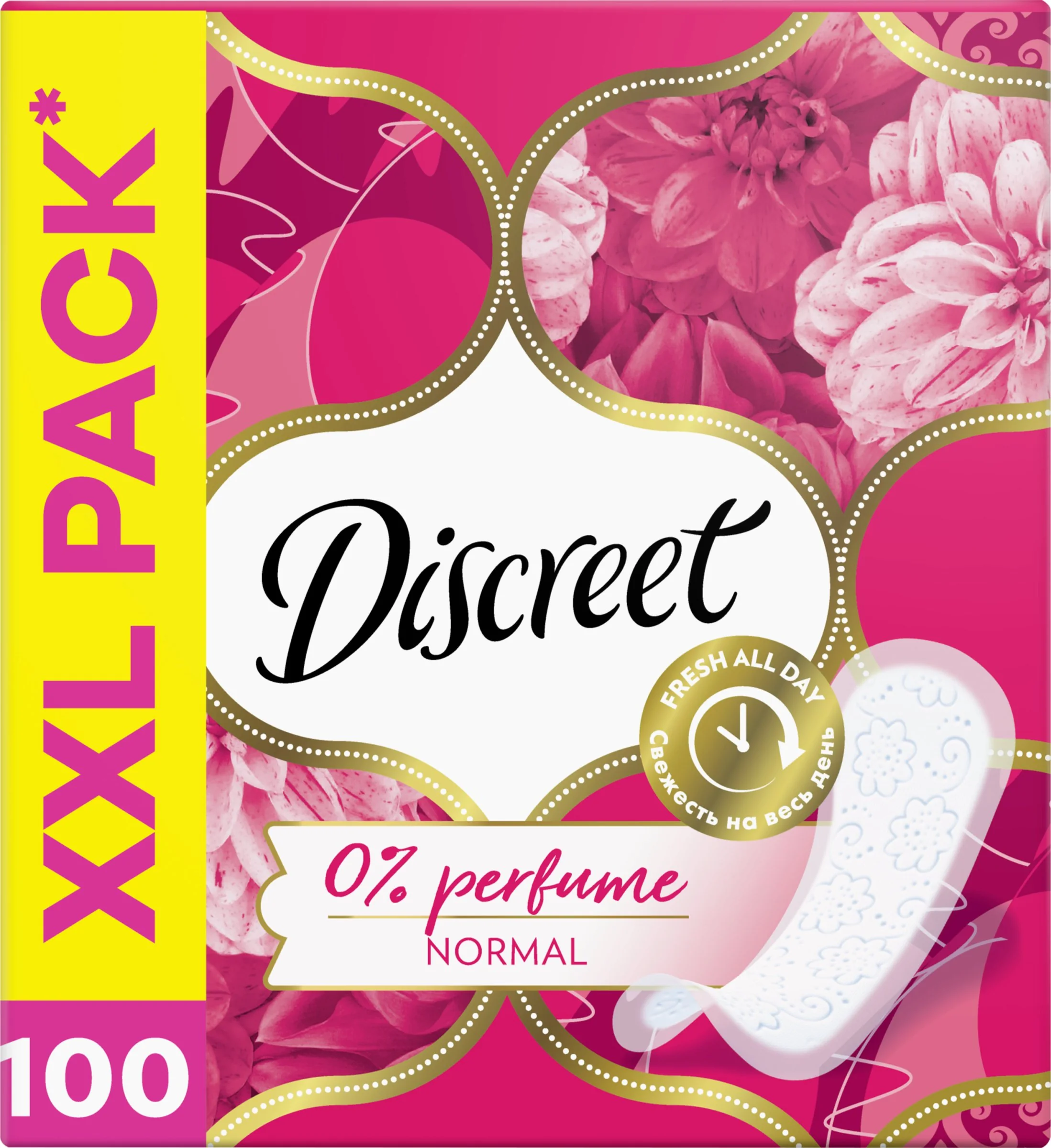Discreet intimky Normal 1×100 ks, intímne vložky