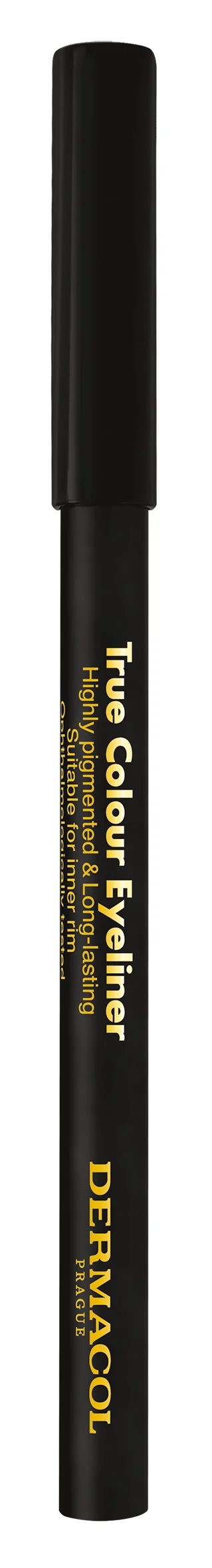 Dermacol True colour eyeliner č. 1 Black 1 ks