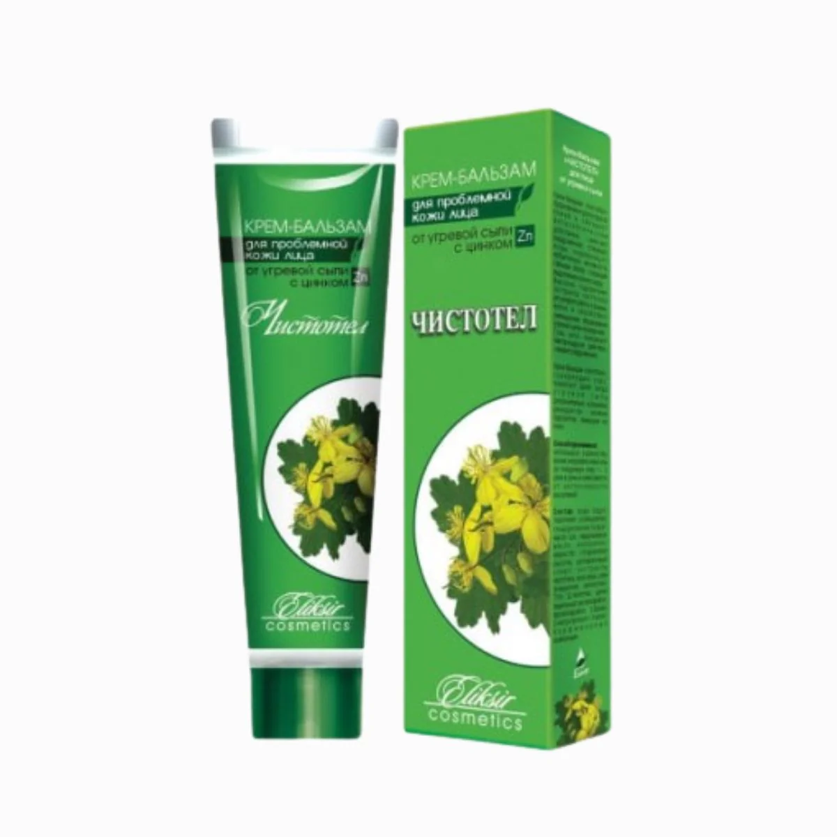 Zvýhodnený set: 2x Krémový balzam "Lastovičník extrakt" čistotel - Elixir - 40 ml