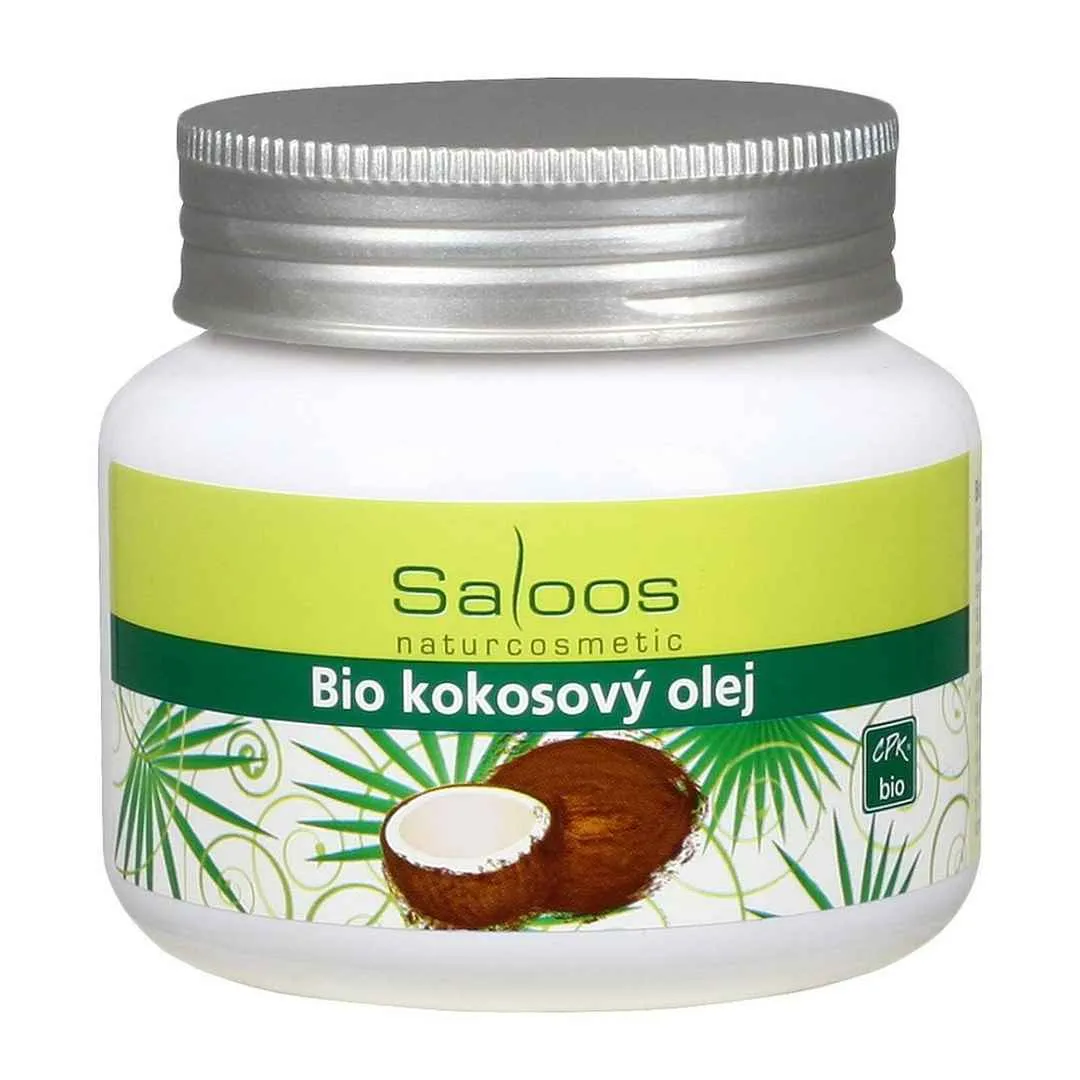 Saloos Bio kokosový olej 1×250 ml, na telo aj do kuchyne