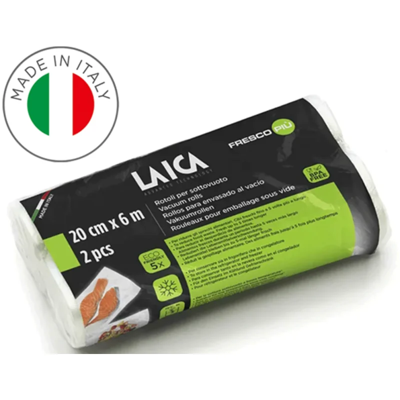Laica vákuové fólie 20x600cm 2 rolky VT3508