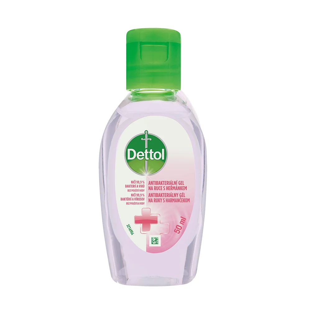Dettol antibakteriálny gél na ruky s rumančekom 1x50 ml