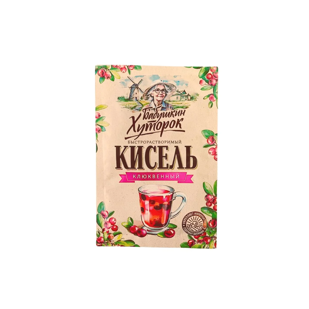 Brusnicový kisiel v prášku (brusnica obyčajná) - 30 g - Hutorok
