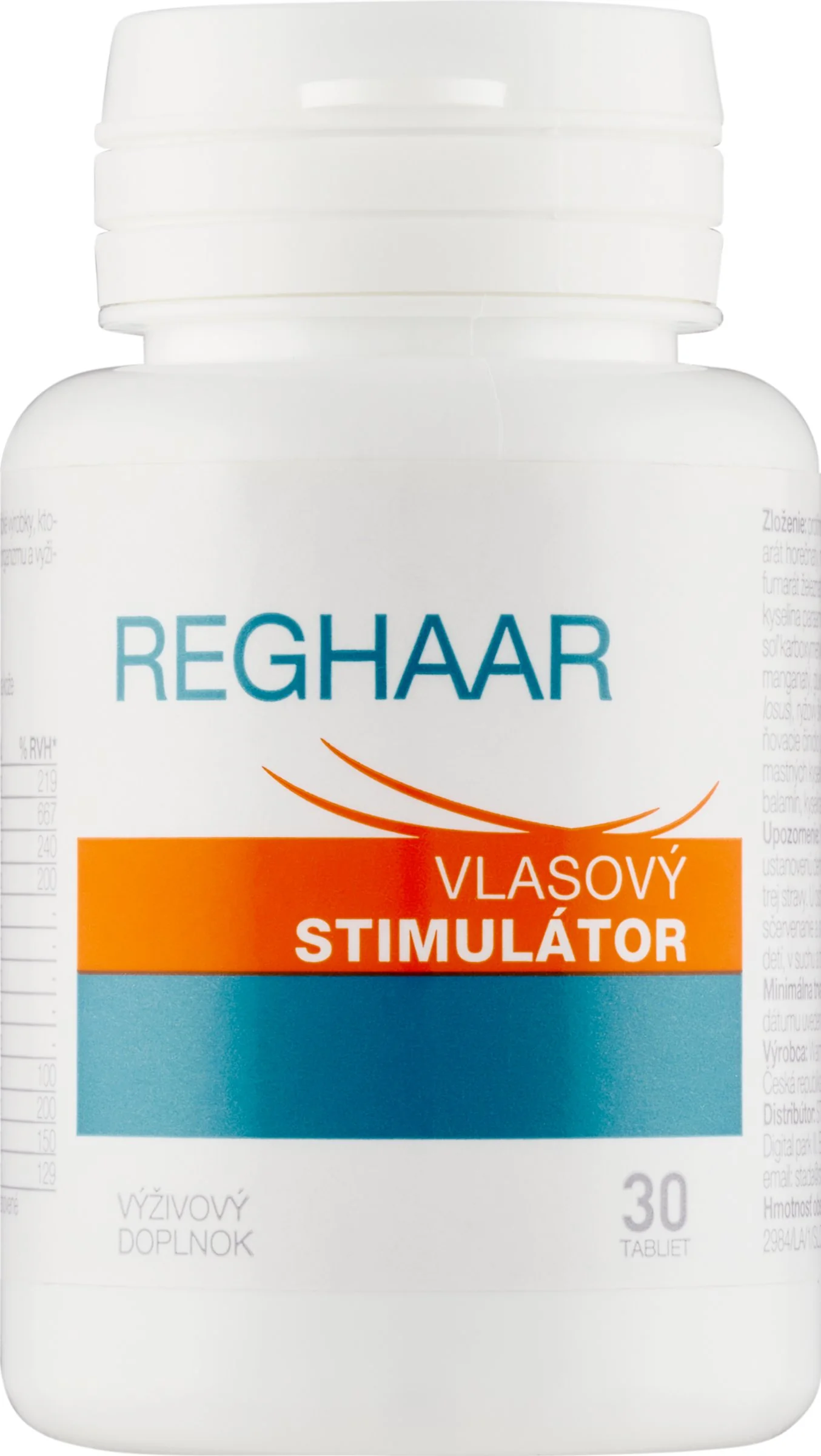 REGHAAR VLASOVÝ STIMULÁTOR 1×30 tbl, vlasový stimulátor