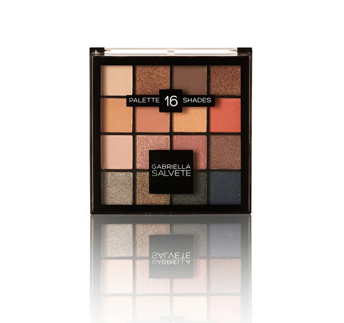 Gabriella Salvete Paletka 16 očných tieňov Palette 16 Shades 20,8 g 1×20,8 g, paletka očných tieňov