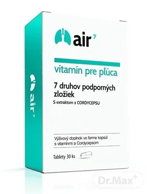 Air7 vitamín pre pľúca 1×30 cps, doplnok výživy