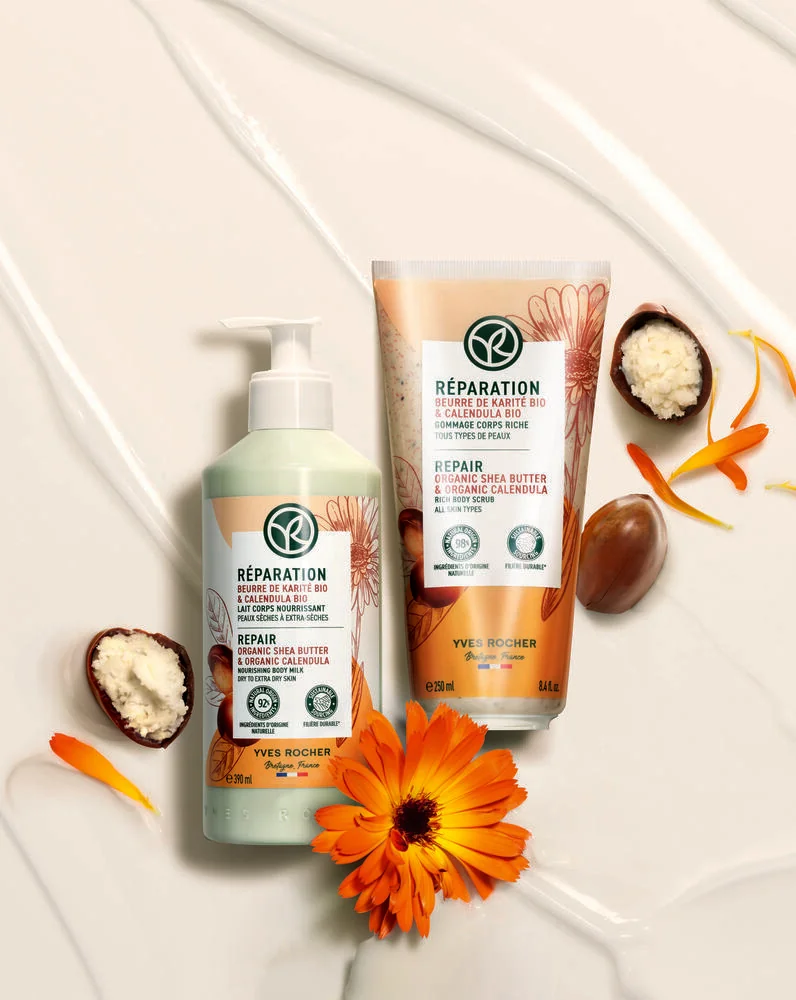Yves Rocher Vyživujúce telové mlieko 1×390 ml, telové mlieko