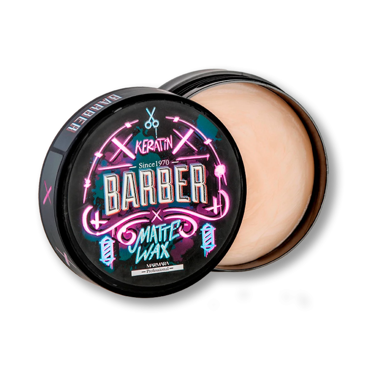 Matný vosk na vlasy Marmara Barber Keratin Matte 150ml