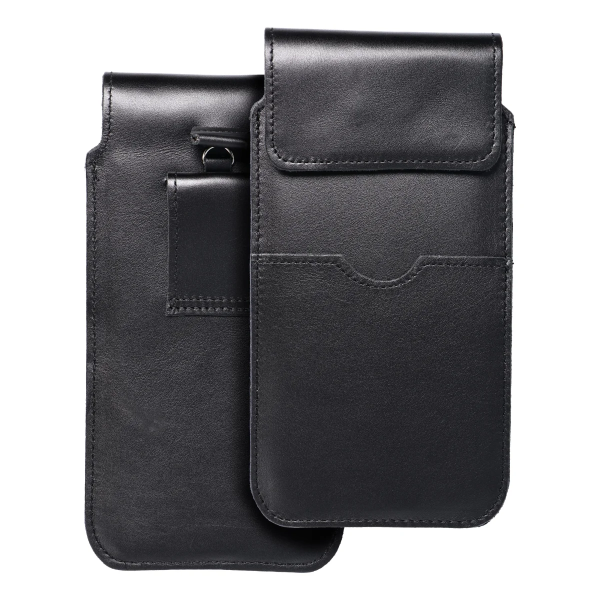 MG Royal Flap kožené puzdro na opasok 2XL, čierne