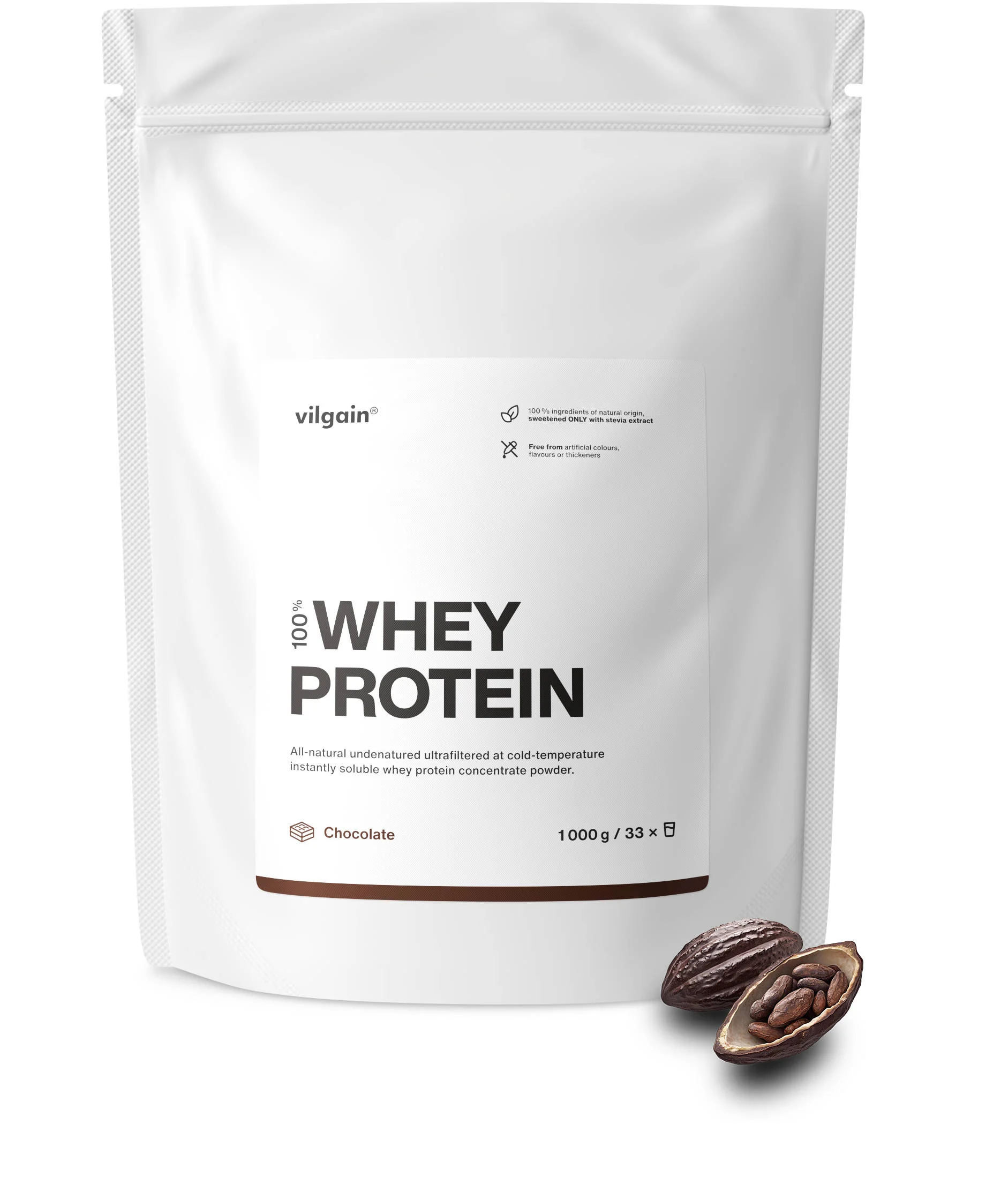 Vilgain Whey Protein Čokoláda 1000 g