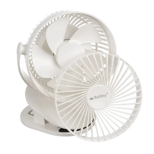 MG Clip bezdrôtový stolný ventilátor, biely