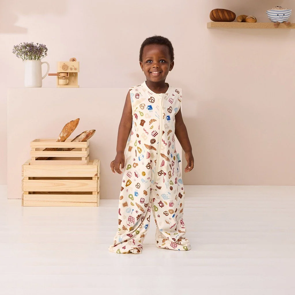 Vak a overal na spanie 2v1 organická bavlna Suit Bon Appetit 8-24 m, 8-14 kg, 0,2 tog