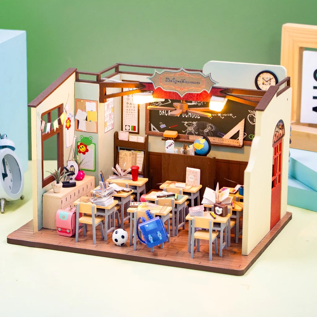 2Kids Toys Miniatúra domčeka Školská trieda