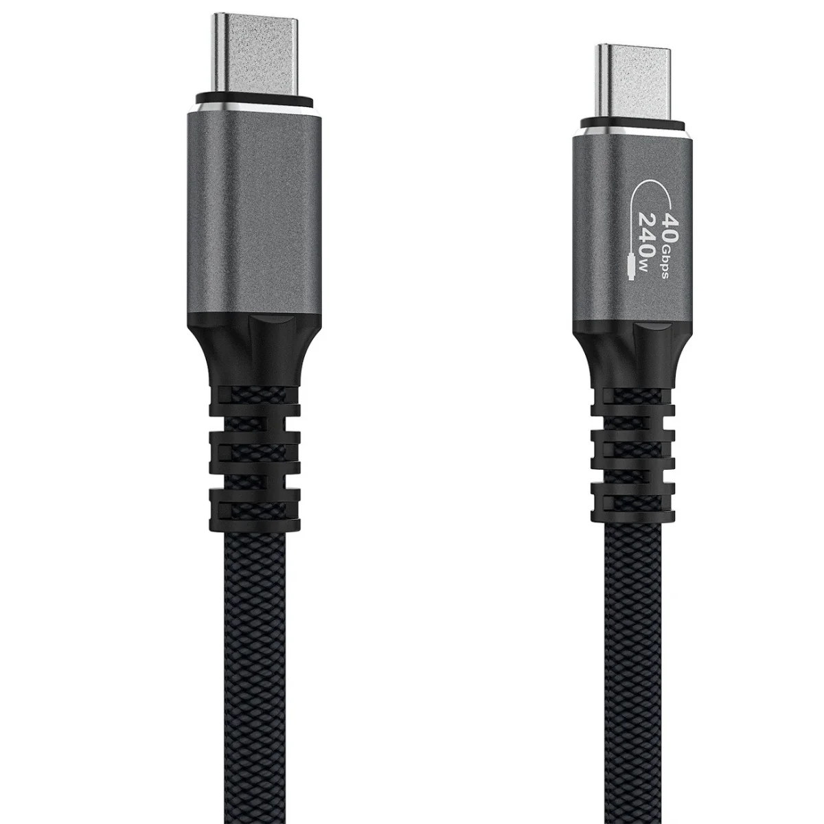 MG WPS-UY41S kábel USB-C / Thunderbolt 4 4K 240W 1m, čierny