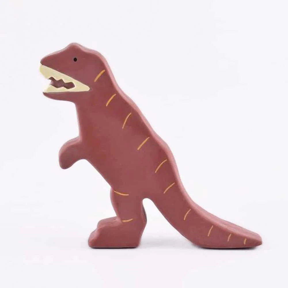 Tikiri Baby dinosaurus z prírodnej gumy Triceratops (Trice)
