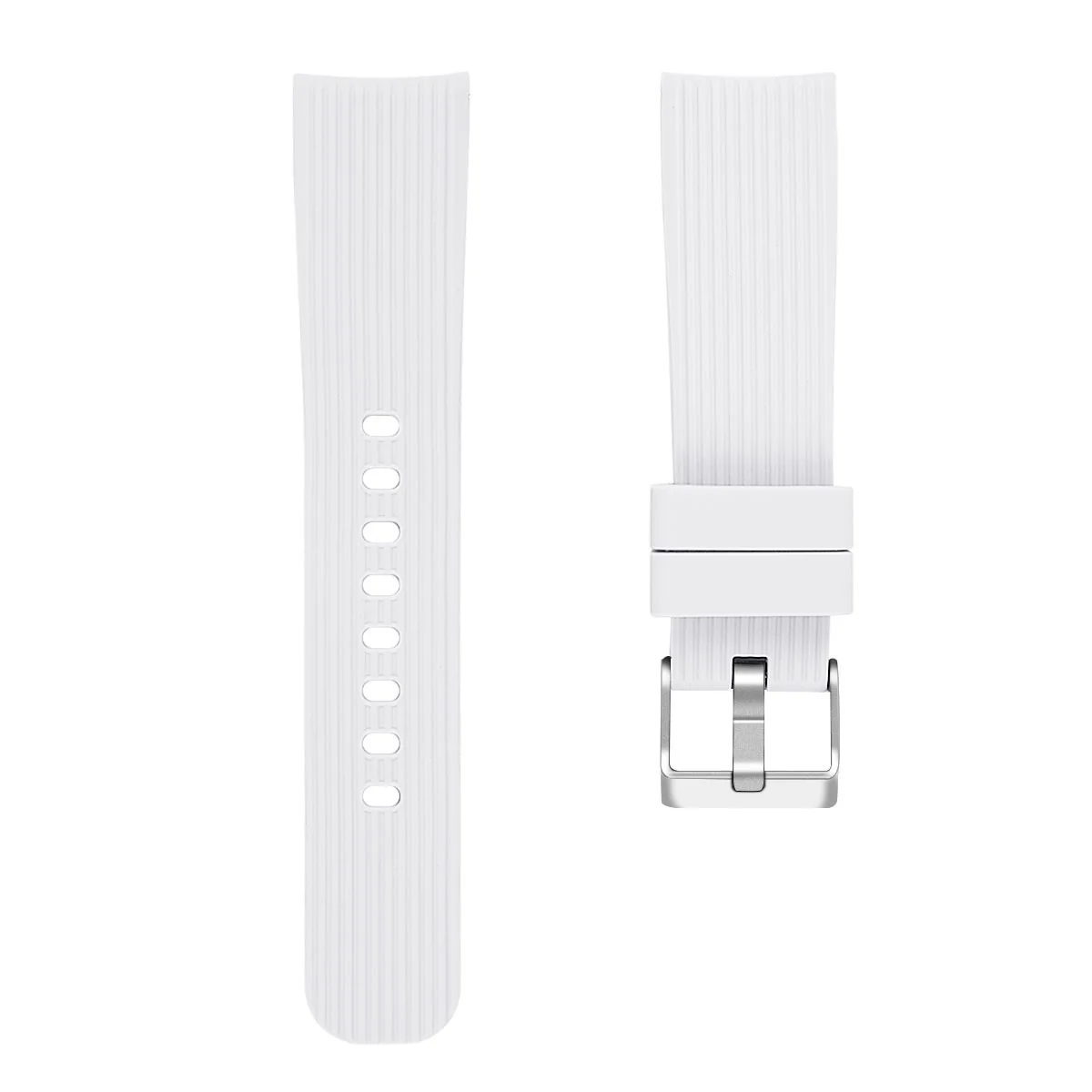 BStrap Silicone Line (Small) remienok na Garmin Vivoactive 5 white