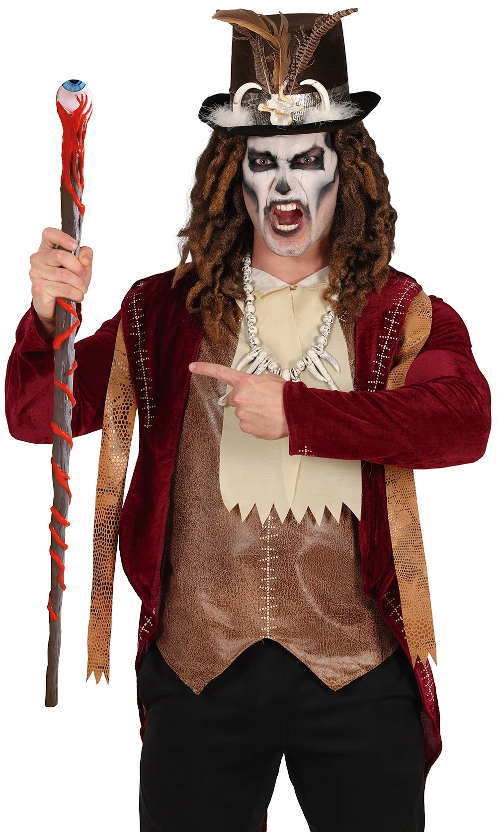 Replika Voodoo Tyč umelé oko 90cm