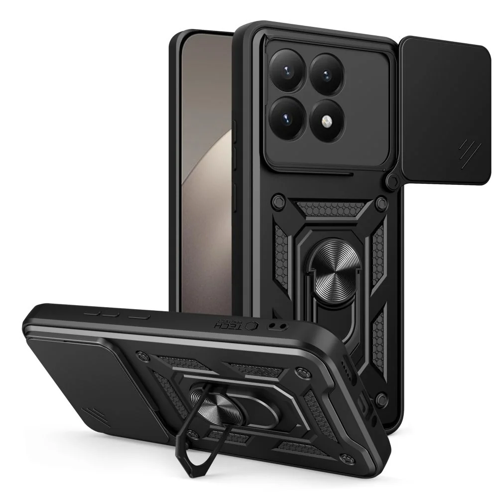 Tech-Protect Camshield kryt na Xiaomi 15T, čierny Čierna