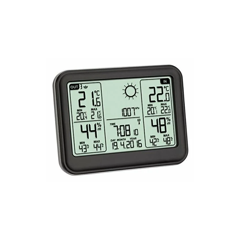 35.1141.01 TFA Bezdrôtová meteostanica, čierna