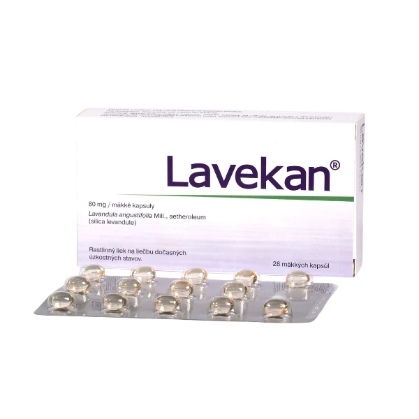 LAVEKAN 80 mg 1x28 cps, rastlinný liek