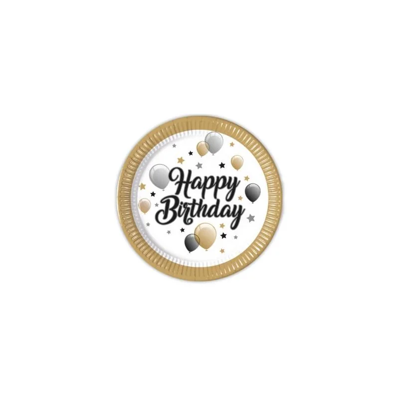 Taniere Happy Birthday 23cm 8ks