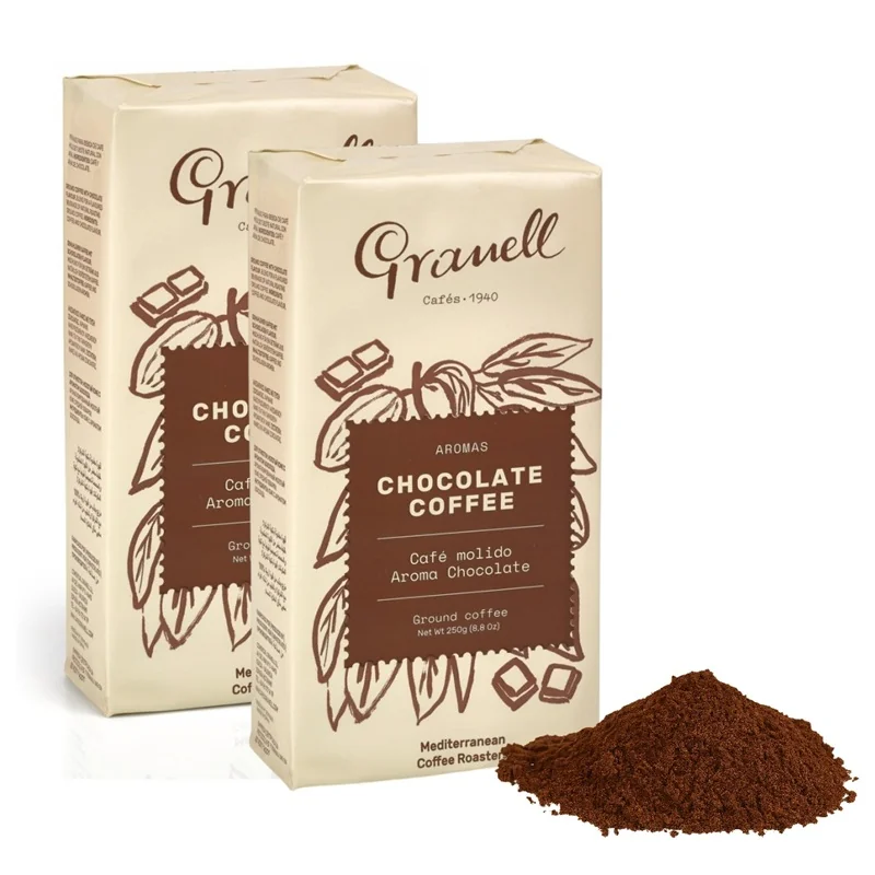 GRANELL Chocolate Coffee 2ks 2 x 250g (100% Arabica)