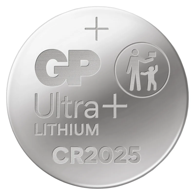 GP líthiová gombík. batéria ULTRA PLUS CR2025 2BL 1 ks