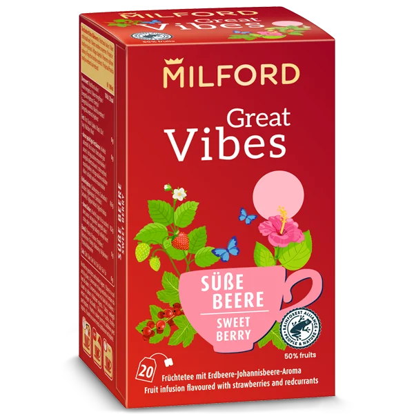 Milford Great Vibes 20x2g 20×2 g, porciovaný čaj