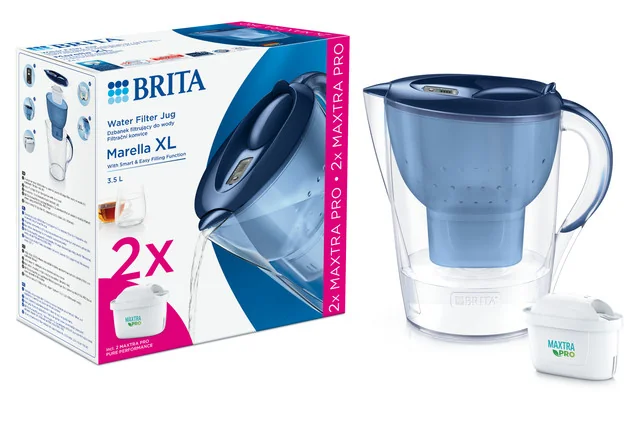Brita Marella XL 3,5l modrá + 2x MX Pro PO 1x1 ks, filtračná nádoba