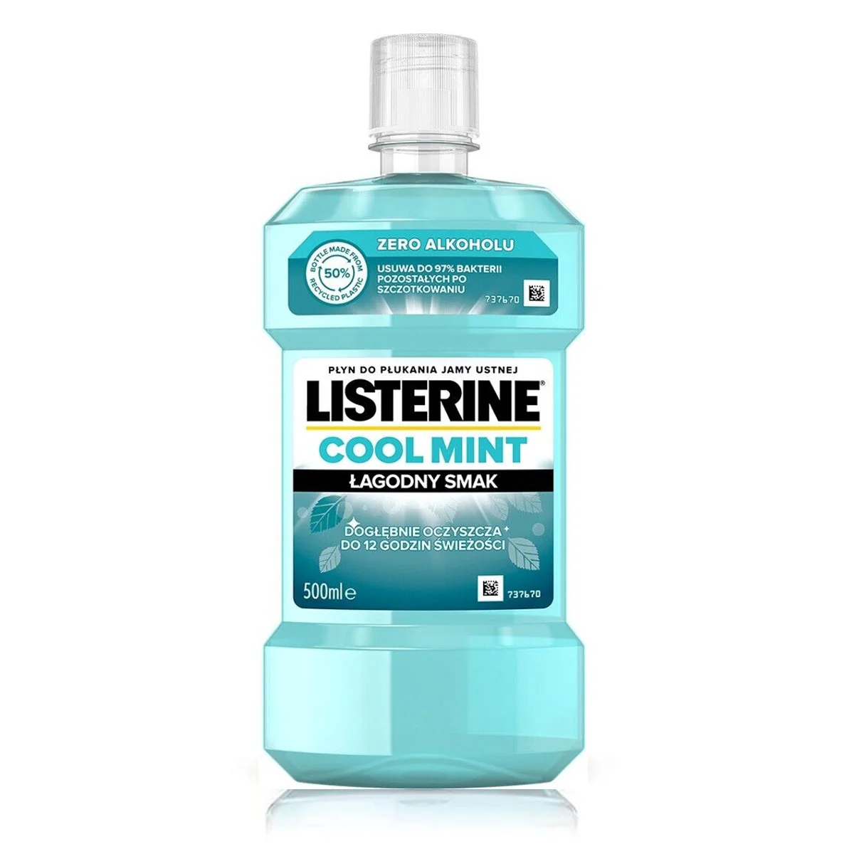 LISTERINE ústna voda 500ml Coolmint Zero/Mild