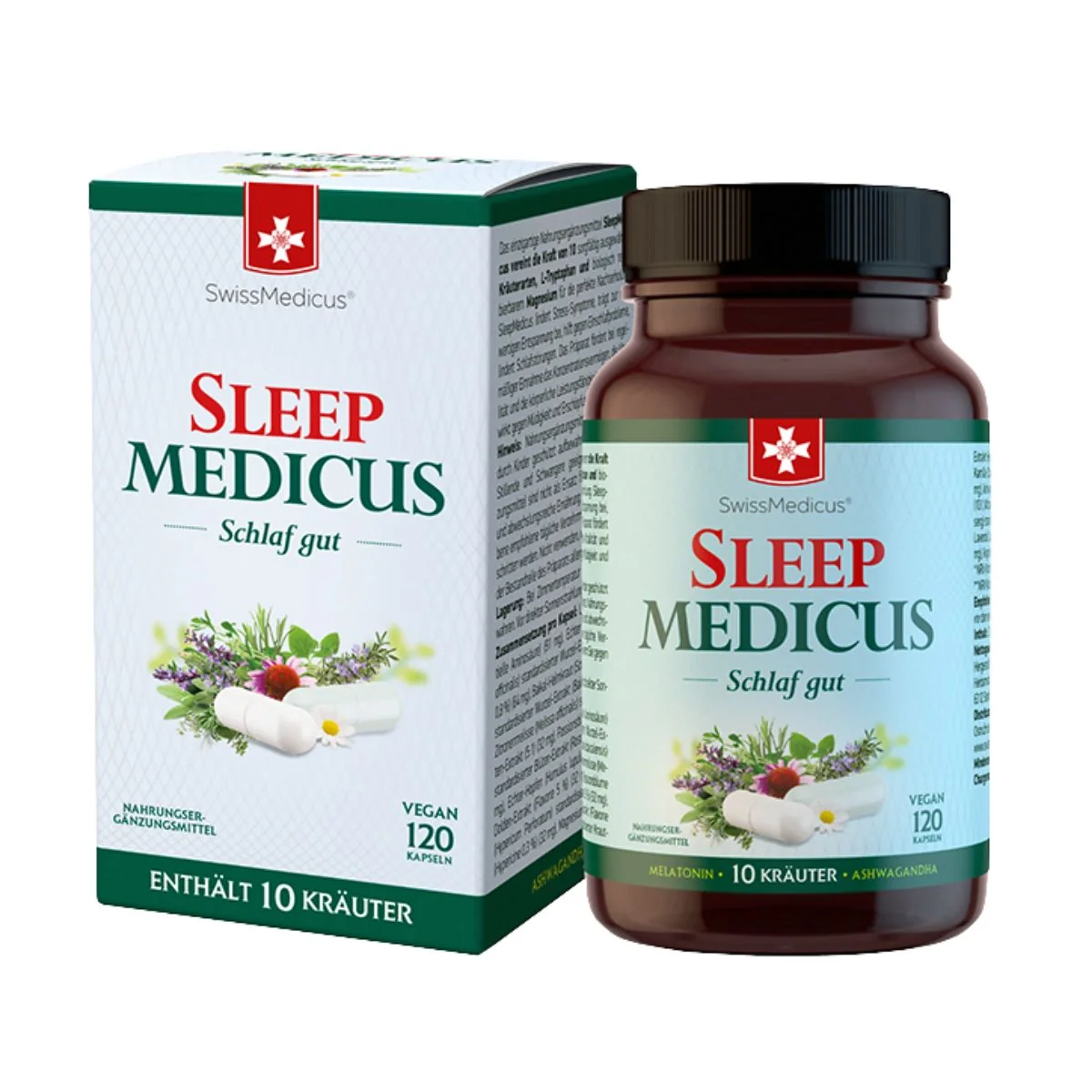SleepMedicus - 120 kapsúl - SwissMedicus