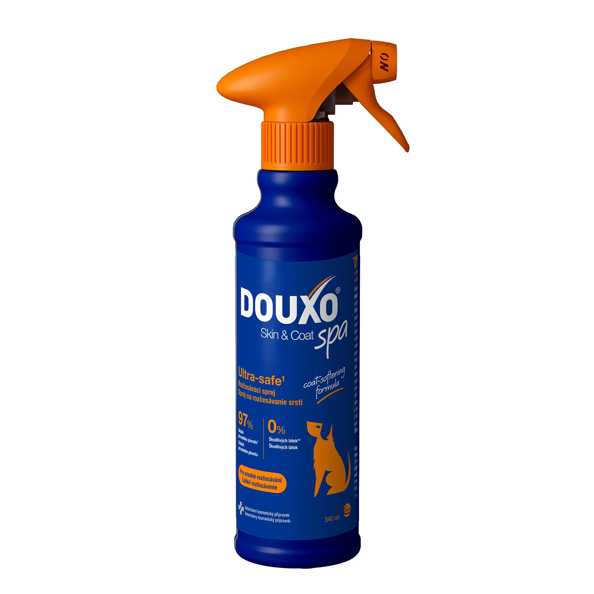 DOUXO® Skin & Coat SPA sprej na rozčesávanie srsti 340 ml