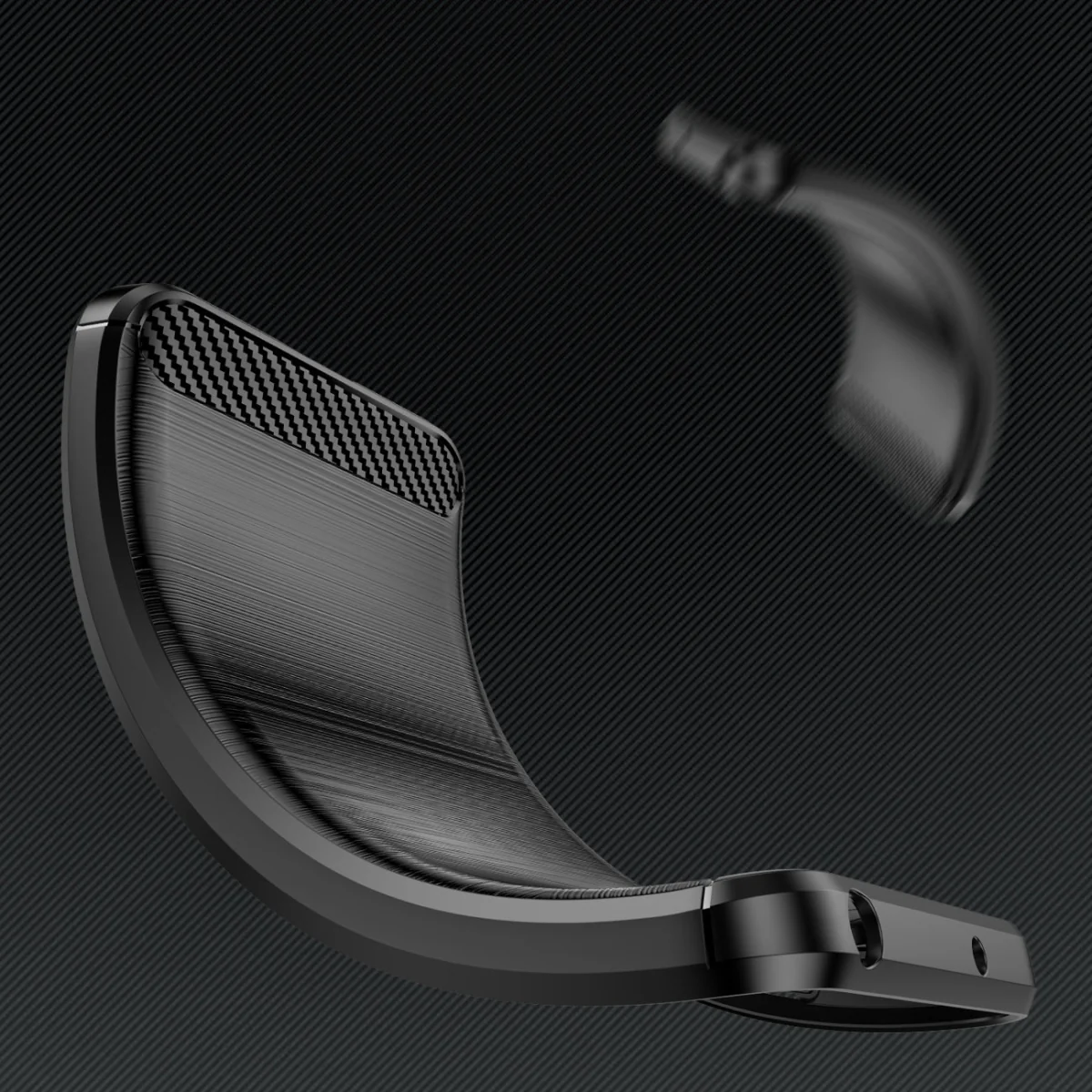 MG Carbon silikónový kryt na Nokia G400 čierny