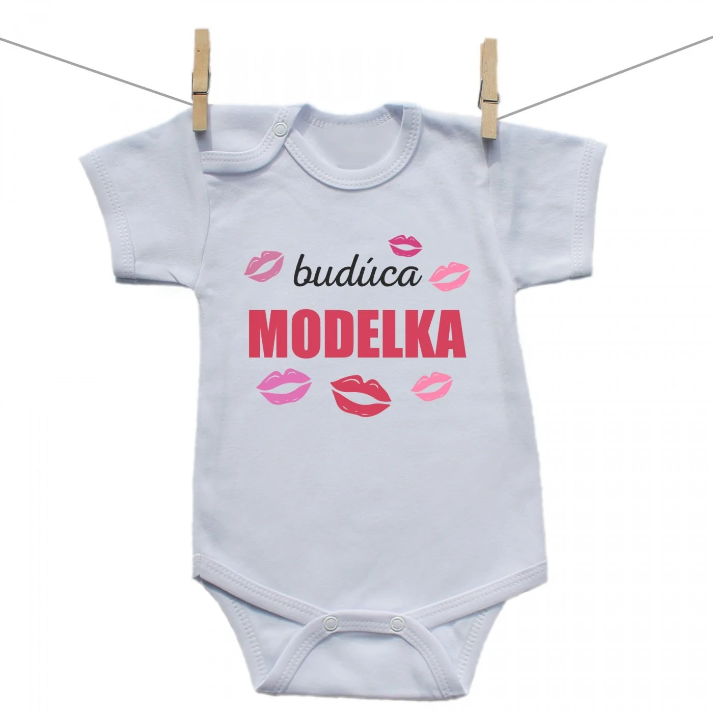 Boodyy Body s krátkym rukávom Budúca modelka Veľkosť: 74