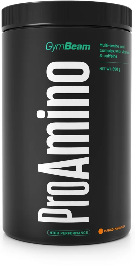 GymBeam ProAMINO mango-maracuja 1×390 g, výživový doplnok