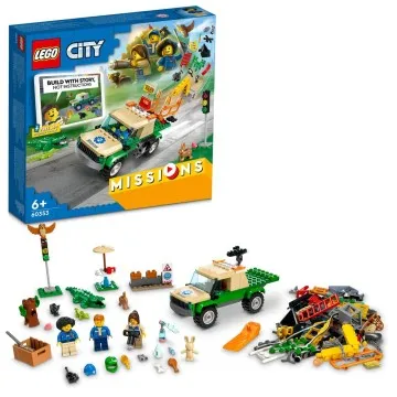 LEGO® City 60353 Záchranná misia v divočine 1×1 ks, lego stavebnica