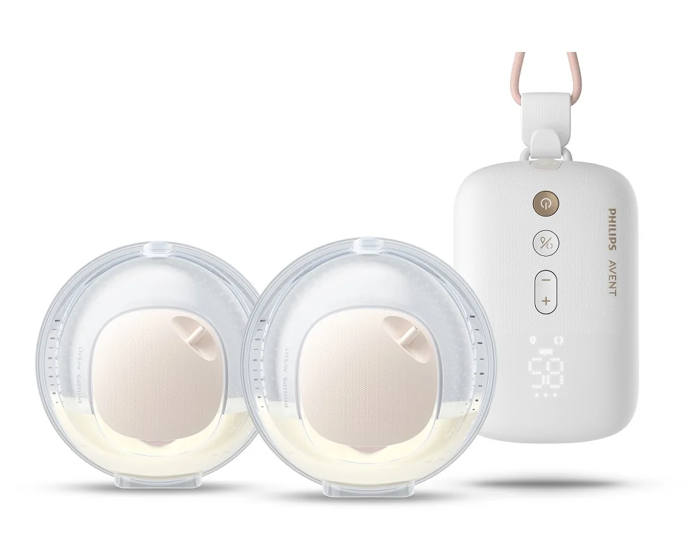 Philips AVENT Odsávačka materského mlieka elektrická Hands-Free DUO Premium Plus SCF532/11 1 ks
