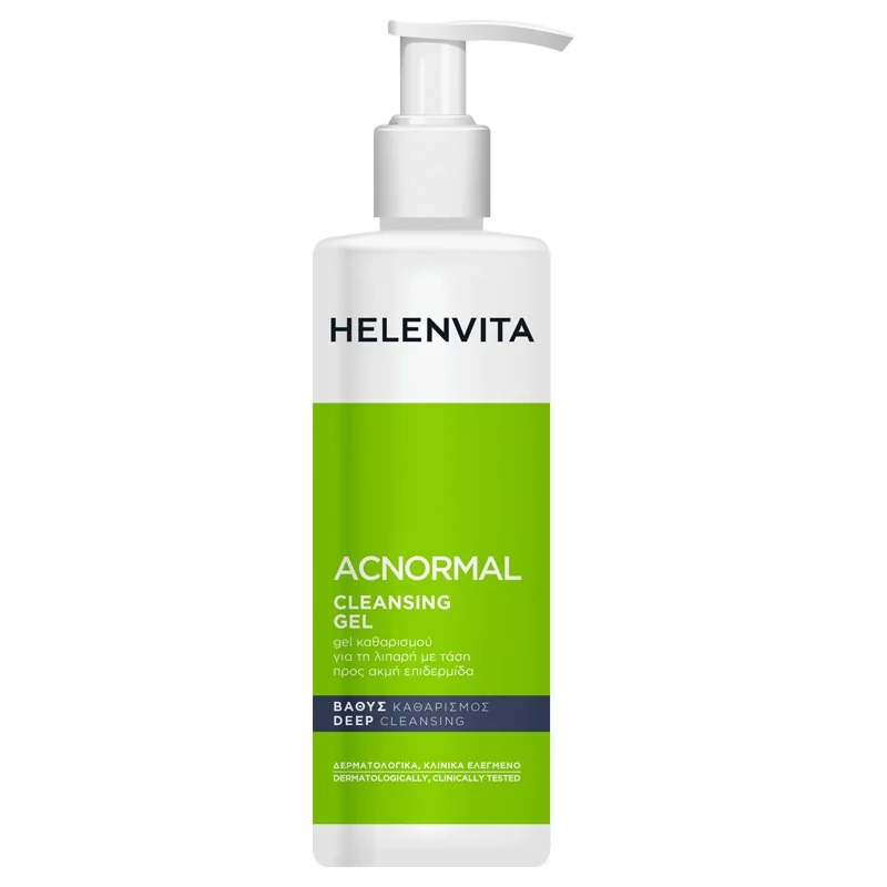 Helenvita Acnormal Čistiaci gél na pleť 200 ml pleť so sklonom k akné