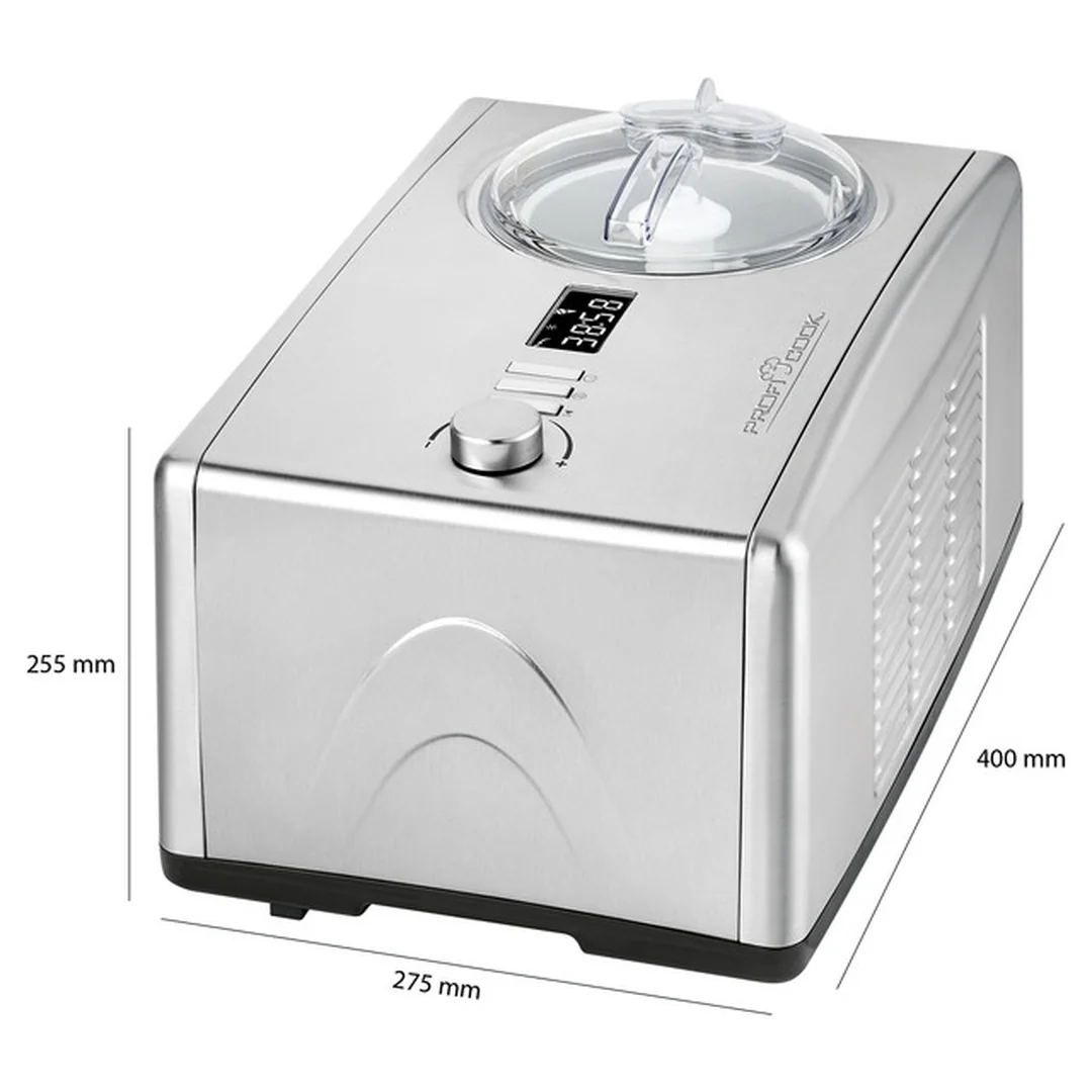 ProfiCook ICM 1091 zmrzlinovač s kompresorom 1,5 l