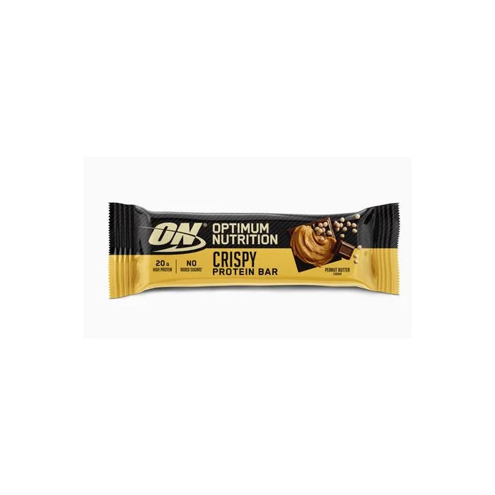 Optimum Nutrition protein tyčinka crisp bar arašid masl 65g 1×65 g arašidové maslo